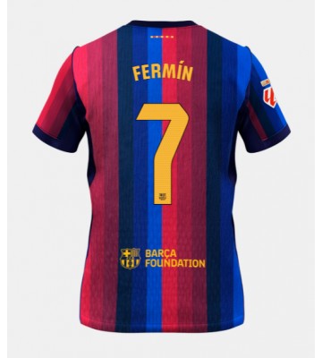 Barcelona Fermin Lopez #7 Hjemmebanetrøje 2026-27 Kortærmet Barcelona Fermin Lopez #7 Hjemmebanetrøje 2026-27 Kortærmet
